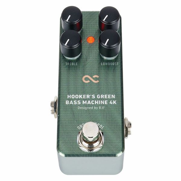 La pédale d'effet One Control Hooker's Green Bass Machine 4K : Notre avis