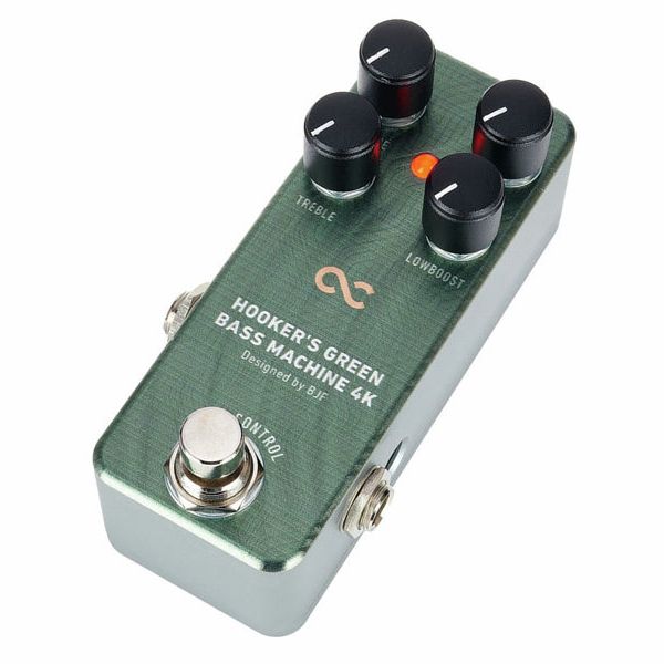 La pédale d'effet One Control Hooker's Green Bass Machine 4K : Notre avis