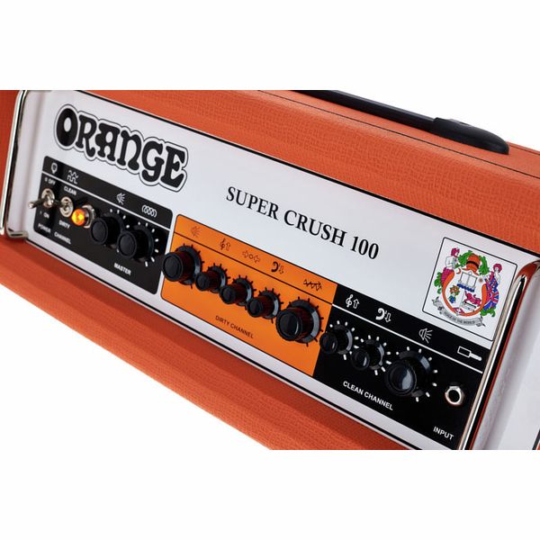 Avis sur Orange Super Crush 100 Head - Test ampli guitare