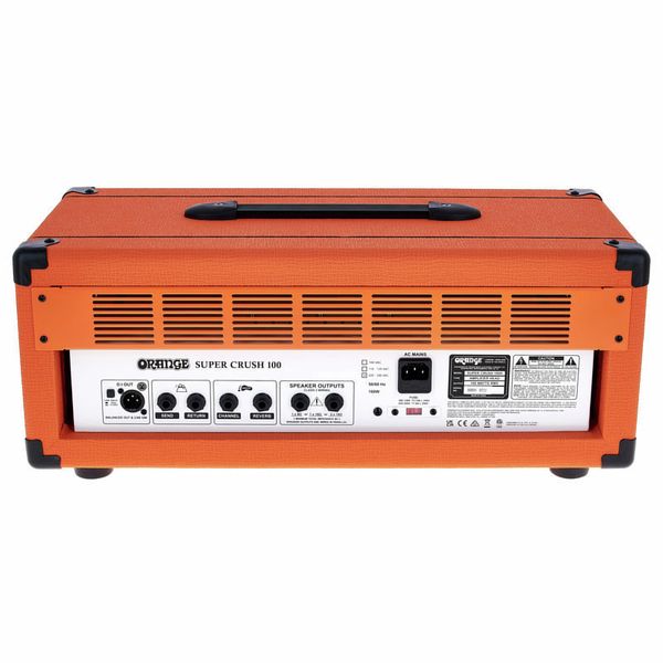 Avis sur Orange Super Crush 100 Head - Test ampli guitare