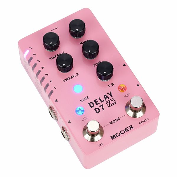 Mooer D7 X2 Delay - Avis sur cette pédale d'effet