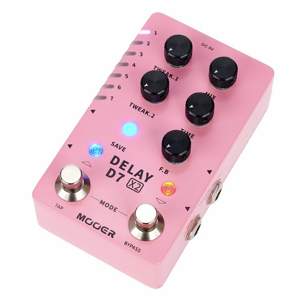 Mooer D7 X2 Delay - Avis sur cette pédale d'effet