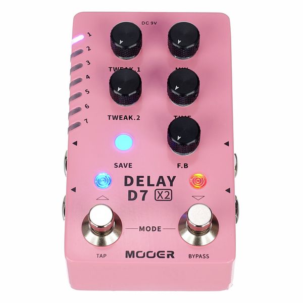 Mooer D7 X2 Delay - Avis sur cette pédale d'effet