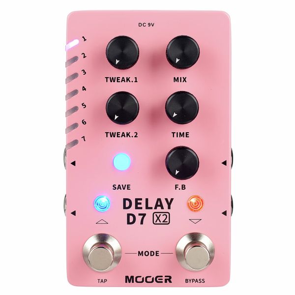 Mooer D7 X2 Delay - Avis sur cette pédale d'effet