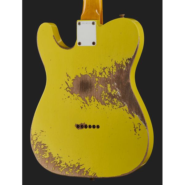 Avis sur Fender 64 Tele HS GFY Heavy Relic - Test guitare électrique