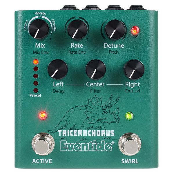 Avis sur Eventide Tricera Chorus - Test pédale d'effet