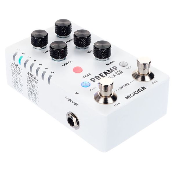 Avis sur Mooer Preamp Model X2 - Test pédale d'effet