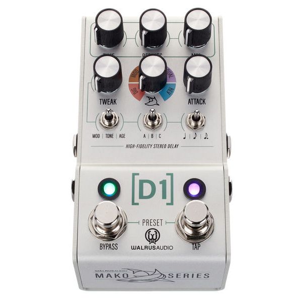 La pédale d'effet Walrus Audio MAKO D1 V2 : Notre avis