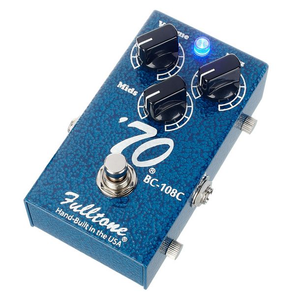 La pédale d'effet Fulltone 70 Pedal BC Fuzz : Notre avis