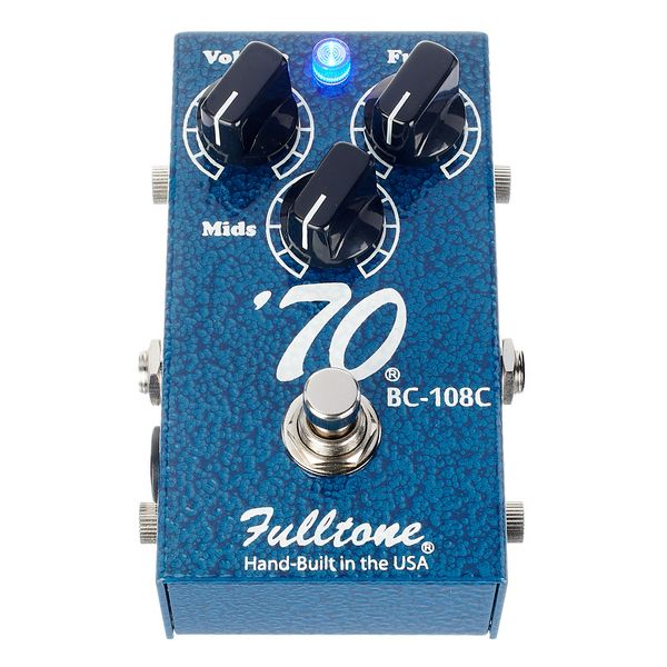 La pédale d'effet Fulltone 70 Pedal BC Fuzz : Notre avis