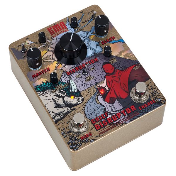 Avis sur KMA Audio Machines Chief Disruptor Fuzz/Dist. - Test pédale d'effet