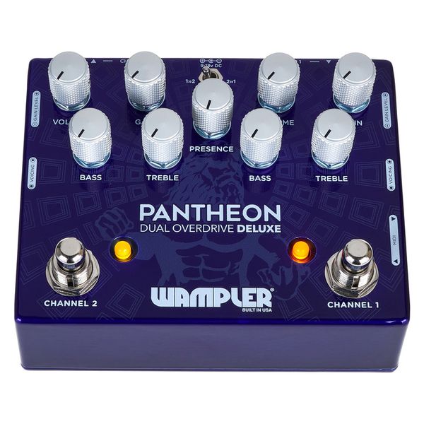 La pédale d'effet Wampler Dual Pantheon Overdrive : Notre avis