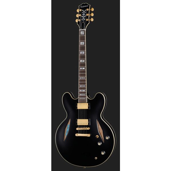 Avis sur Epiphone Emily Wolfe Sheraton Stealth - Test guitare électrique