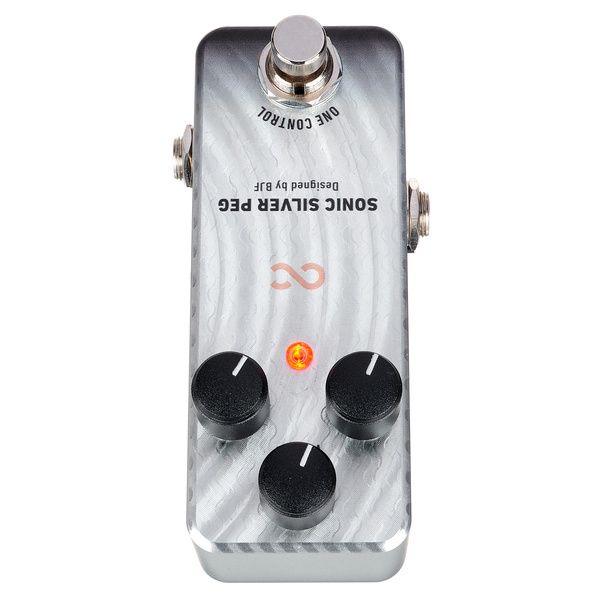 One Control Sonic Silver Peg - Bass Preamp - Avis sur cette pédale d'effet