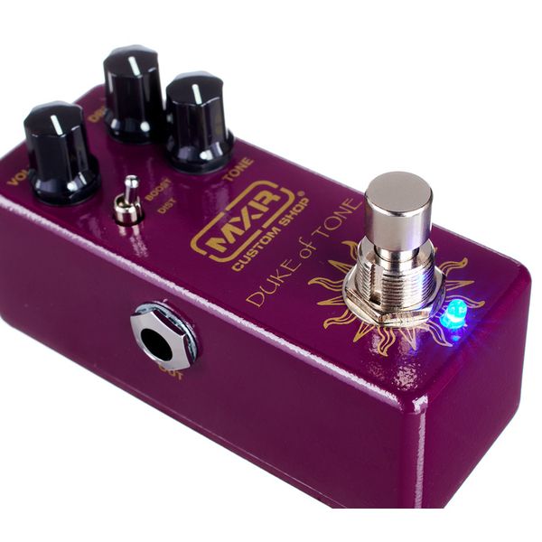 Avis sur MXR The Duke of Tone - Test pédale d'effet