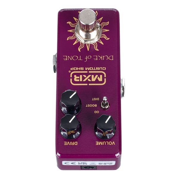 Avis sur MXR The Duke of Tone - Test pédale d'effet