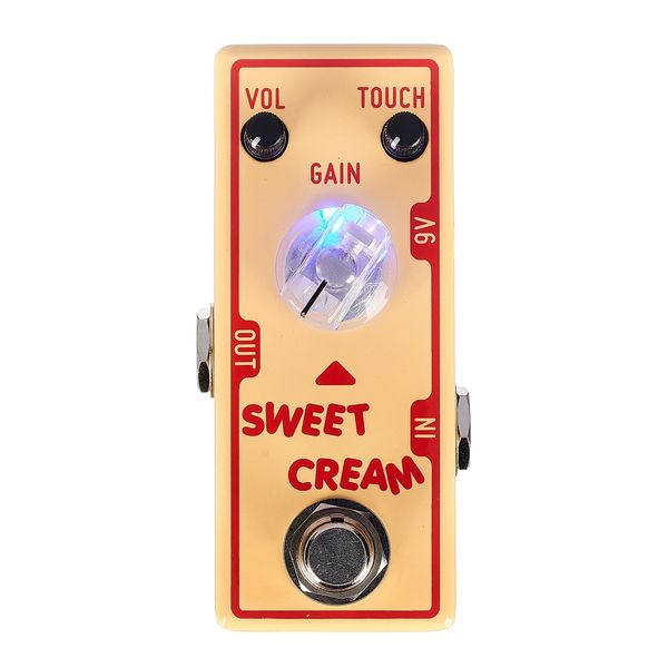 Avis pédale d'effet Tone City Sweet Cream Low-Gain Overdrive