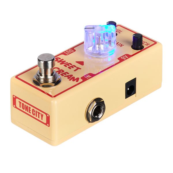 Avis pédale d'effet Tone City Sweet Cream Low-Gain Overdrive