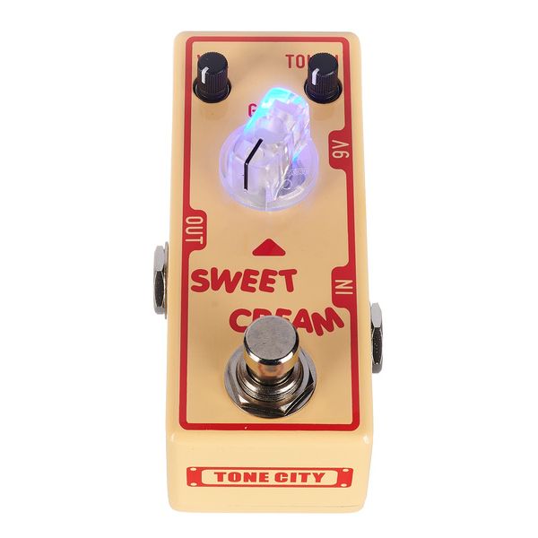 Avis pédale d'effet Tone City Sweet Cream Low-Gain Overdrive