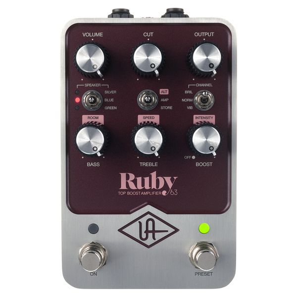 Avis sur Universal Audio UAFX Ruby '63 - Test pédale d'effet