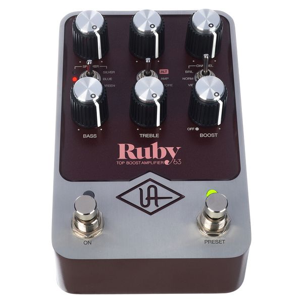 Avis sur Universal Audio UAFX Ruby '63 - Test pédale d'effet