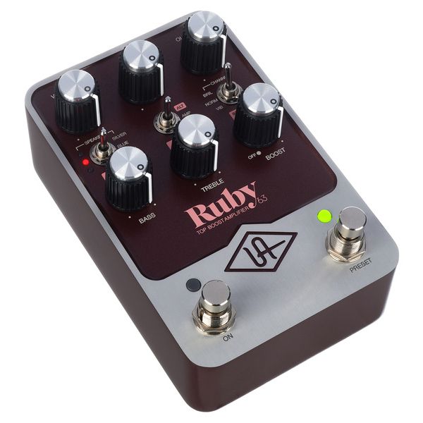 Avis sur Universal Audio UAFX Ruby '63 - Test pédale d'effet