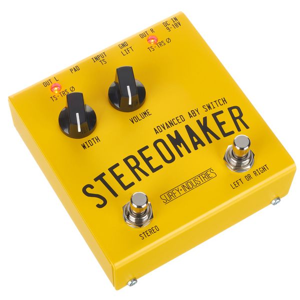 La pédale d'effet Surfy Industries Stereomaker ABY Switch : Notre avis