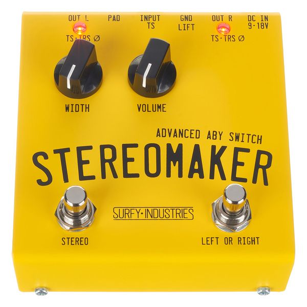 La pédale d'effet Surfy Industries Stereomaker ABY Switch : Notre avis