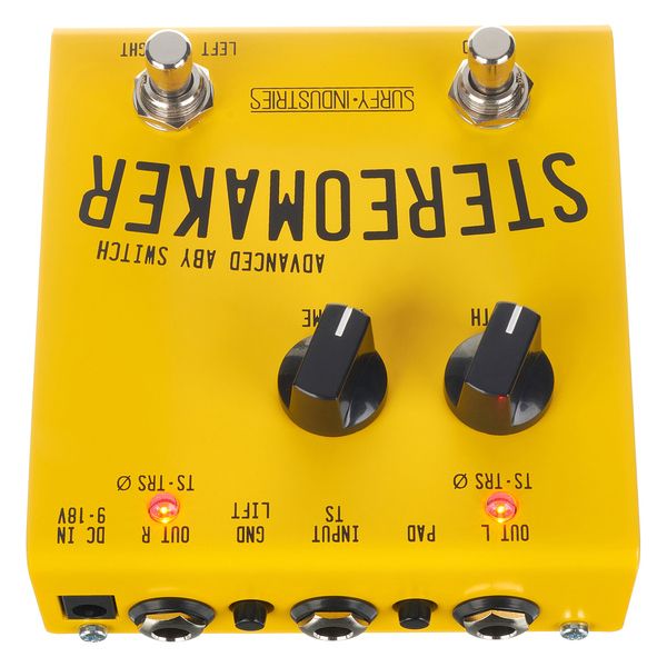 La pédale d'effet Surfy Industries Stereomaker ABY Switch : Notre avis