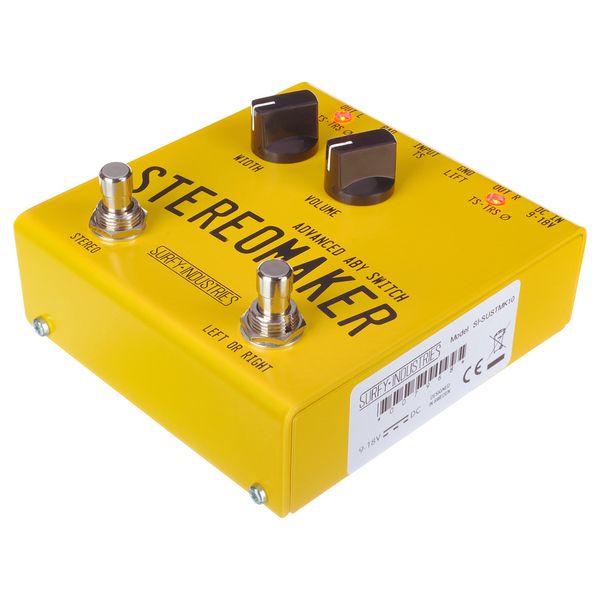 La pédale d'effet Surfy Industries Stereomaker ABY Switch : Notre avis