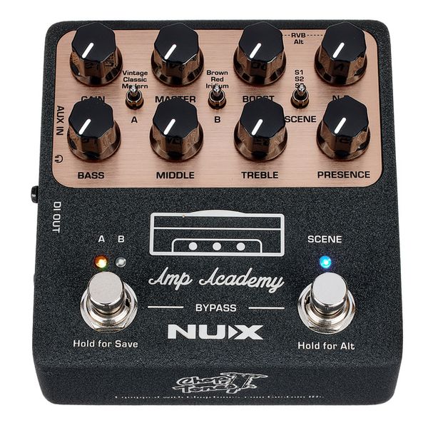 Avis pédale d'effet Nux NGS-6 Amp Academy