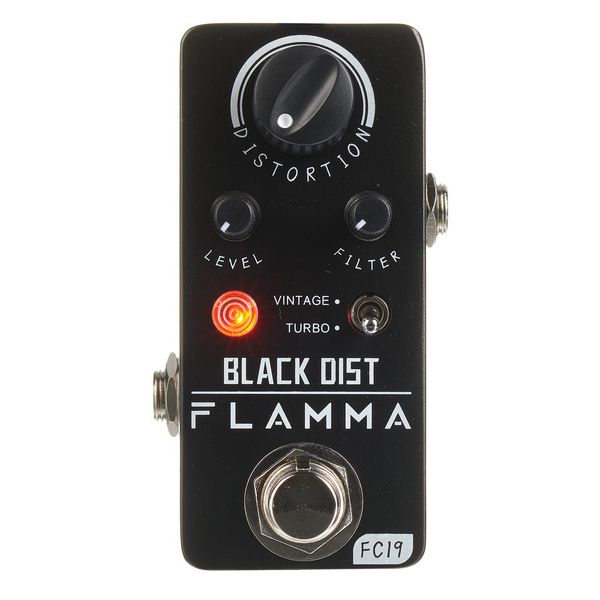 La pédale d'effet Flamma FC19 Black Distortion : Notre avis