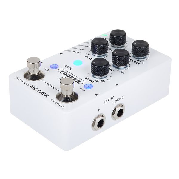 La pédale d'effet Mooer Stereo Looper X2 : Notre avis