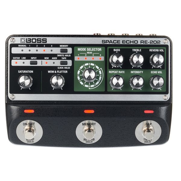 Avis sur Boss RE-202 Space Echo Delay/Reverb - Test pédale d'effet