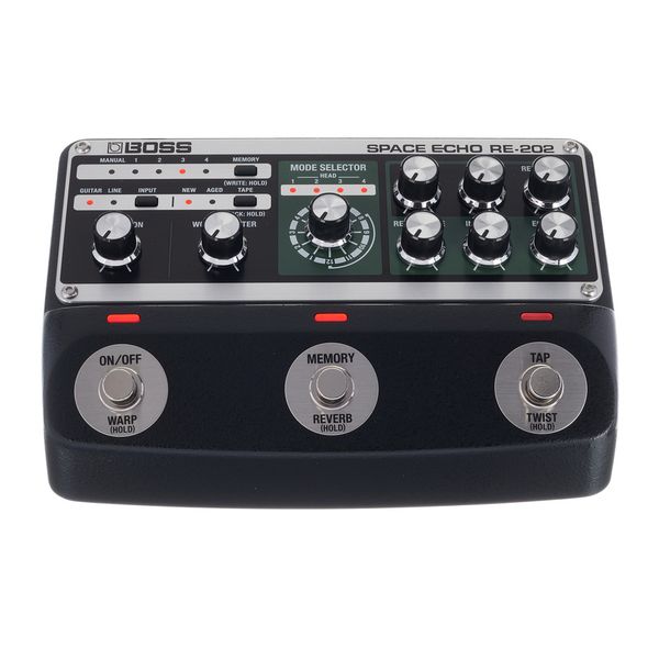 Avis sur Boss RE-202 Space Echo Delay/Reverb - Test pédale d'effet