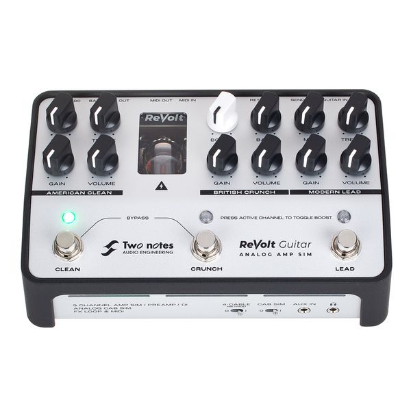 Test & Avis : Two Notes ReVolt Guitar Preamp