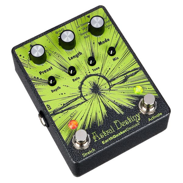 La pédale d'effet EarthQuaker Devices Astral Destiny Octave Reverb : Notre avis