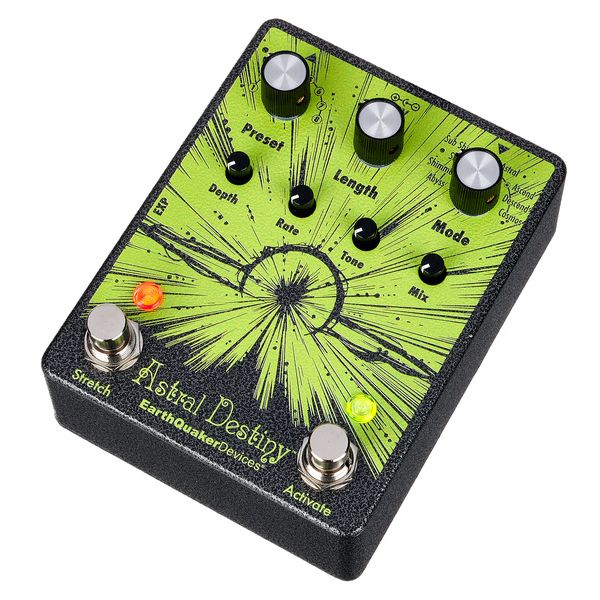 La pédale d'effet EarthQuaker Devices Astral Destiny Octave Reverb : Notre avis