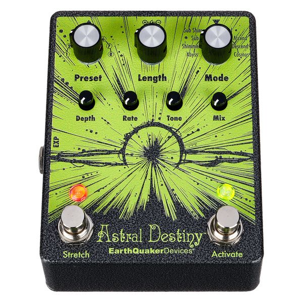 La pédale d'effet EarthQuaker Devices Astral Destiny Octave Reverb : Notre avis