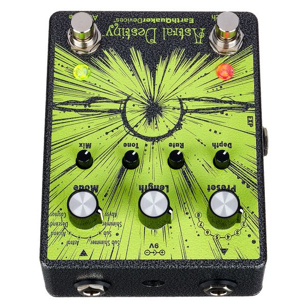 La pédale d'effet EarthQuaker Devices Astral Destiny Octave Reverb : Notre avis