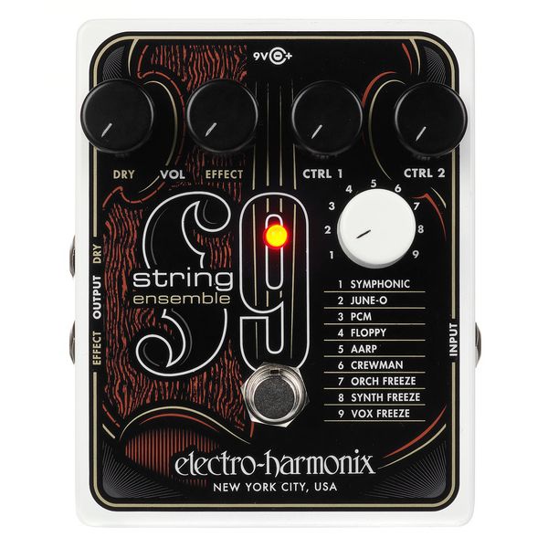 Avis pédale d'effet Electro Harmonix String9 String Ensemble