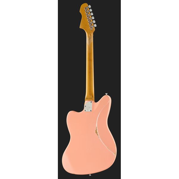 Avis sur Valiant Guitars Jupiter Mola Pink aged - Test guitare électrique