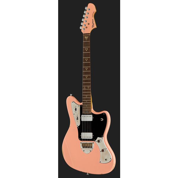 Avis sur Valiant Guitars Jupiter Mola Pink aged - Test guitare électrique