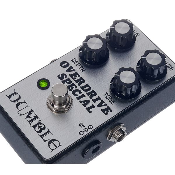 La pédale d'effet British Pedal Company Dumble Silverface Overdrive : Notre avis