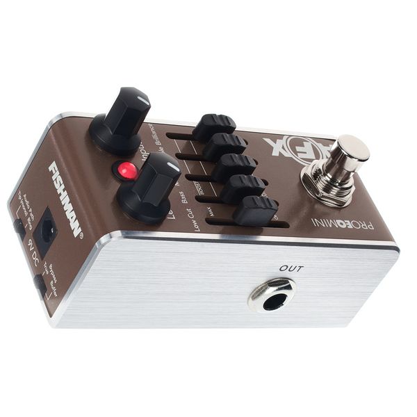 La pédale d'effet Fishman AFX Pro EQ Mini Ac. Pre & EQ : Notre avis