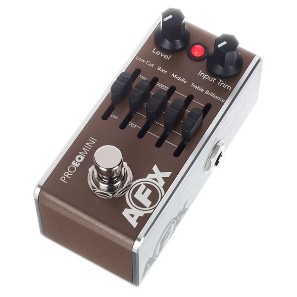 La pédale d'effet Fishman AFX Pro EQ Mini Ac. Pre & EQ : Notre avis