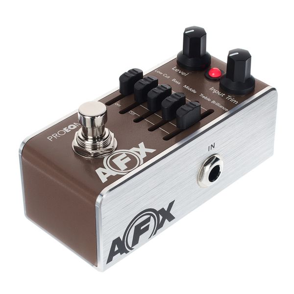 La pédale d'effet Fishman AFX Pro EQ Mini Ac. Pre & EQ : Notre avis