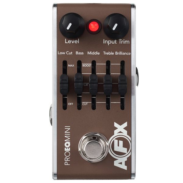 La pédale d'effet Fishman AFX Pro EQ Mini Ac. Pre & EQ : Notre avis