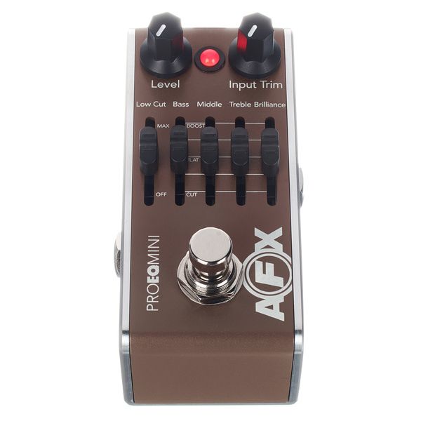 La pédale d'effet Fishman AFX Pro EQ Mini Ac. Pre & EQ : Notre avis