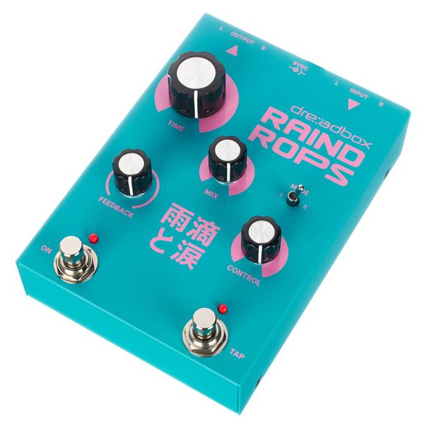 Avis pédale d'effet Dreadbox Raindrops Delay, Pitch, Reverb